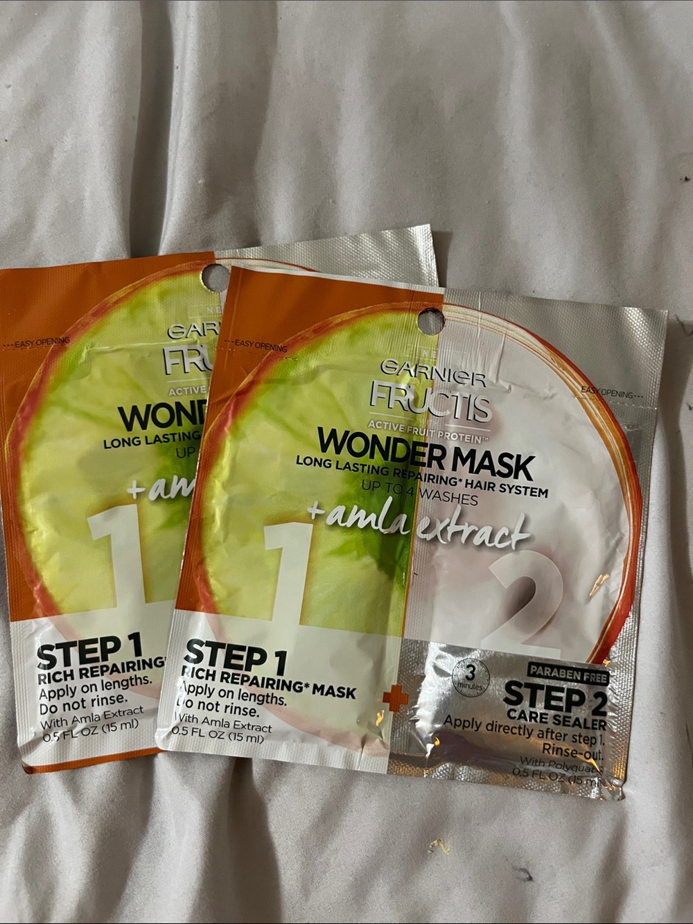 Garner Fructis Wonder Mask with Amla Extract - set of two